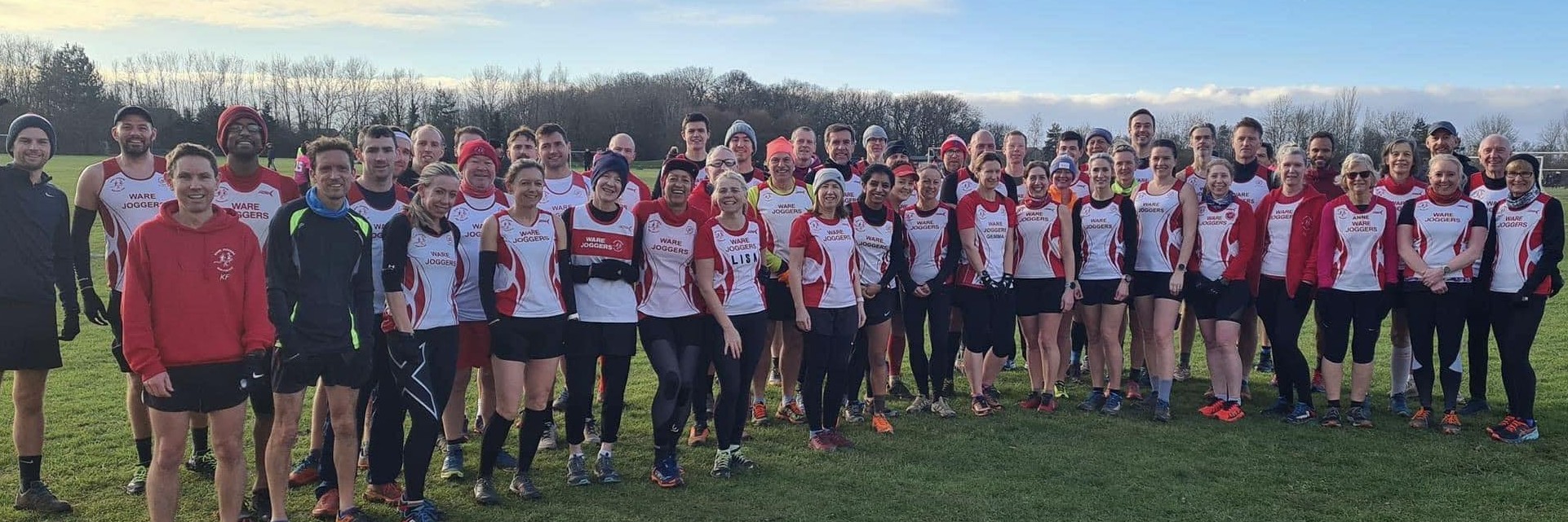 Ware Joggers members on a club run